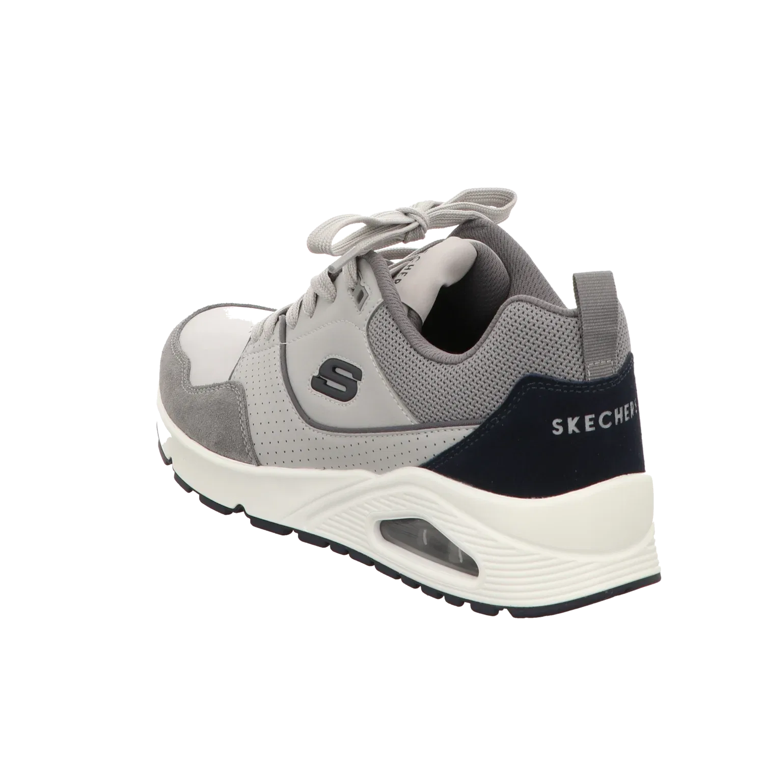 Кроссовки низкие шнурованные Skechers, серый — фото 3