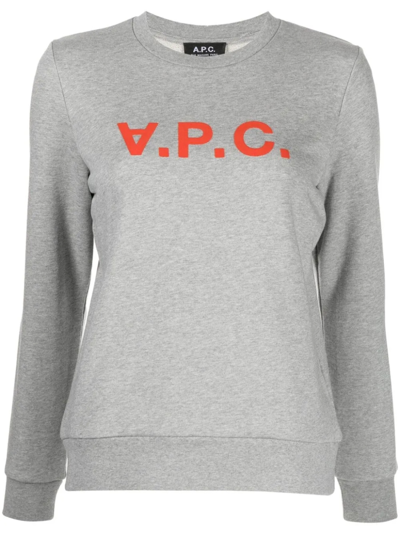 

Толстовка с логотипом A.P.C., серый