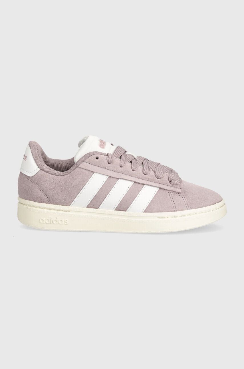 Кроссовки adidas Grand Court Alpha, фиолетовый — фото 3