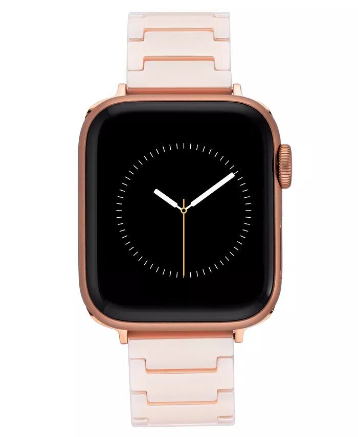

Женский румяный керамический браслет, совместимый с Apple Watch 42/44/45/Ultra/Ultra 2 Anne Klein