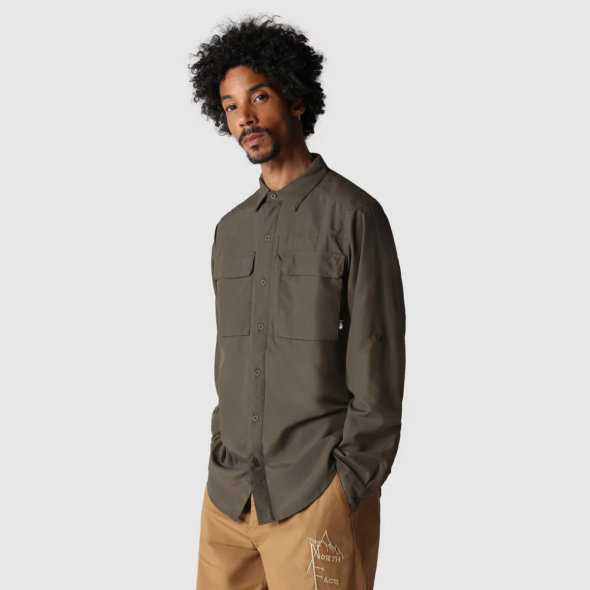

Sequoia The North Face Мужская рубашка, коричневато-зеленый