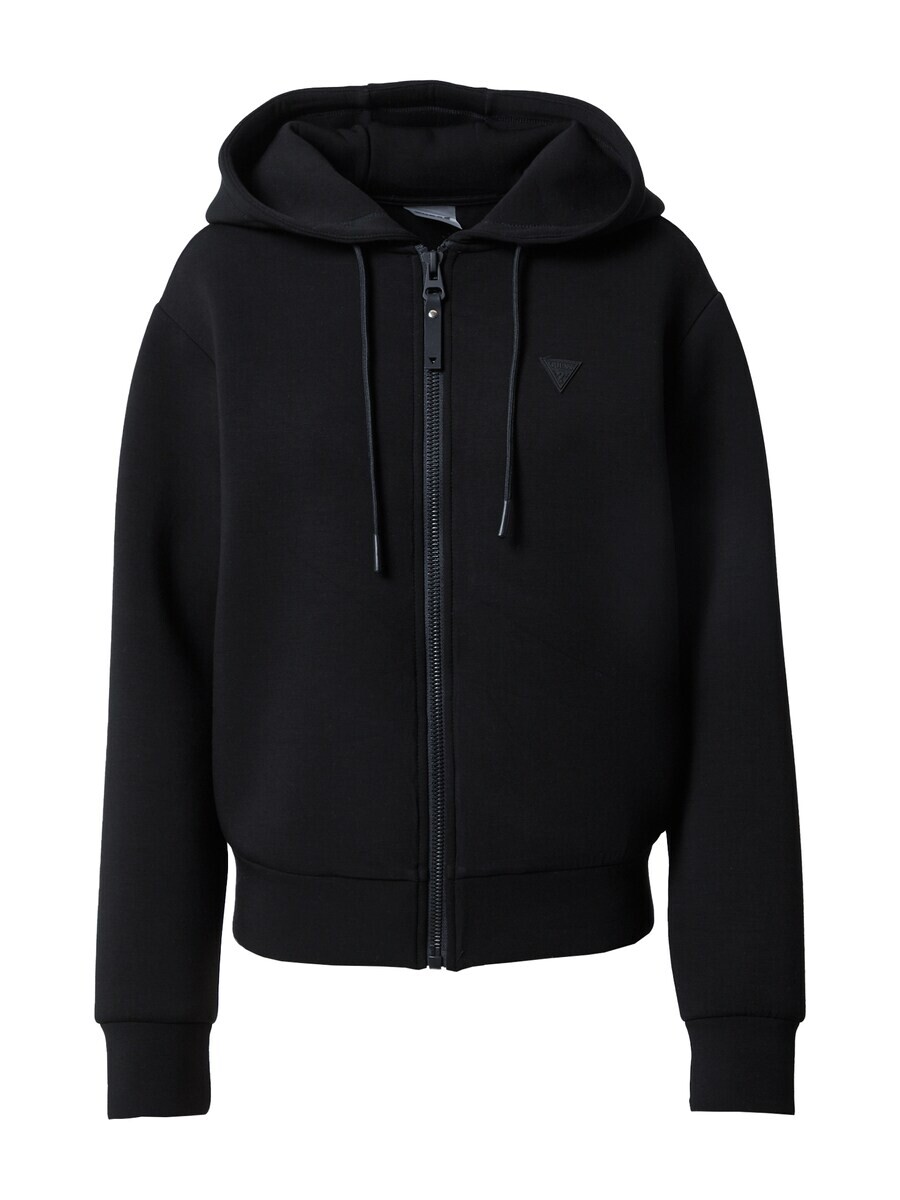 

Спортивная толстовка GUESS Athletic Zip-Up Hoodie ALLIE, черный