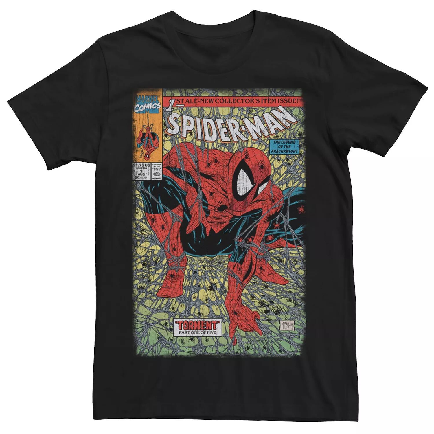 

Мужская футболка Marvel Spider-Man Legend of Arachknight Licensed Character
