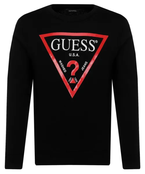

Толстовка Regular fit Guess, черный