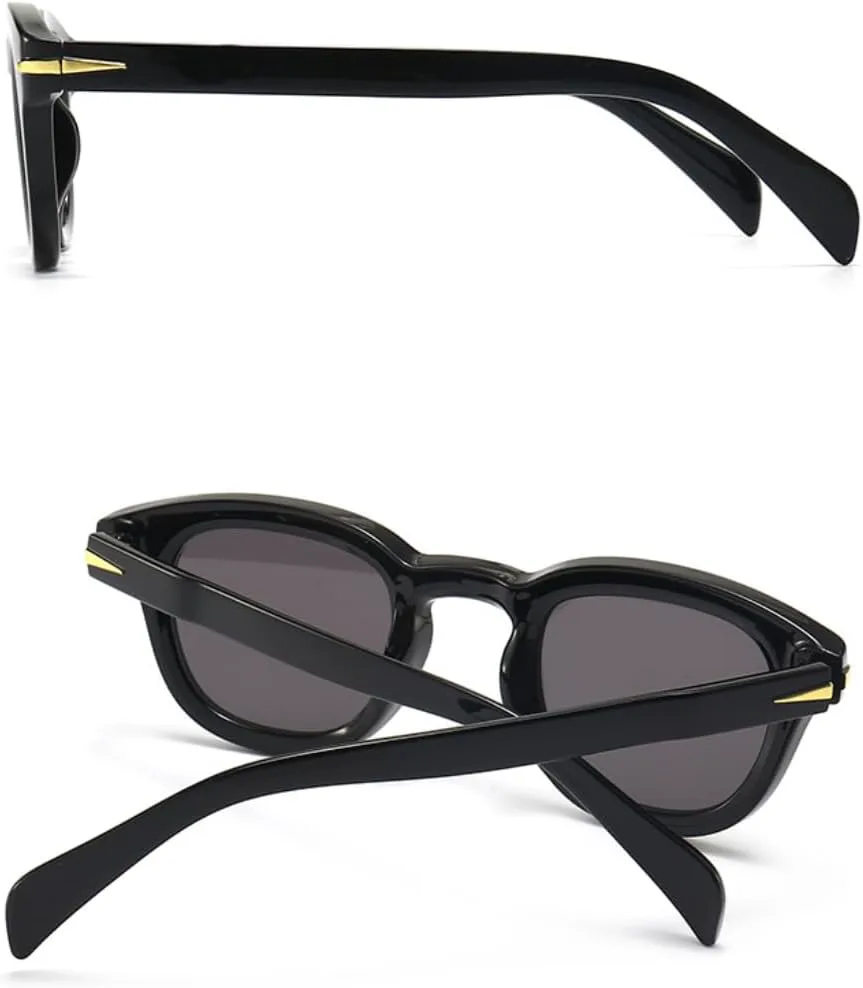 

Модные винтажные круглые солнцезащитные очки для мужчин и женщин, роскошные дизайнерские солнцезащитные очки с защитой от УФ-излучения UV400 SZVVBKK, Leopard Gay Blue