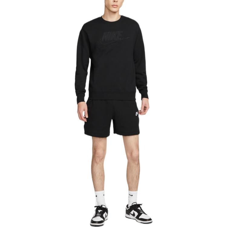 Мужская толстовка Nike хлопковая, черный — фото 2