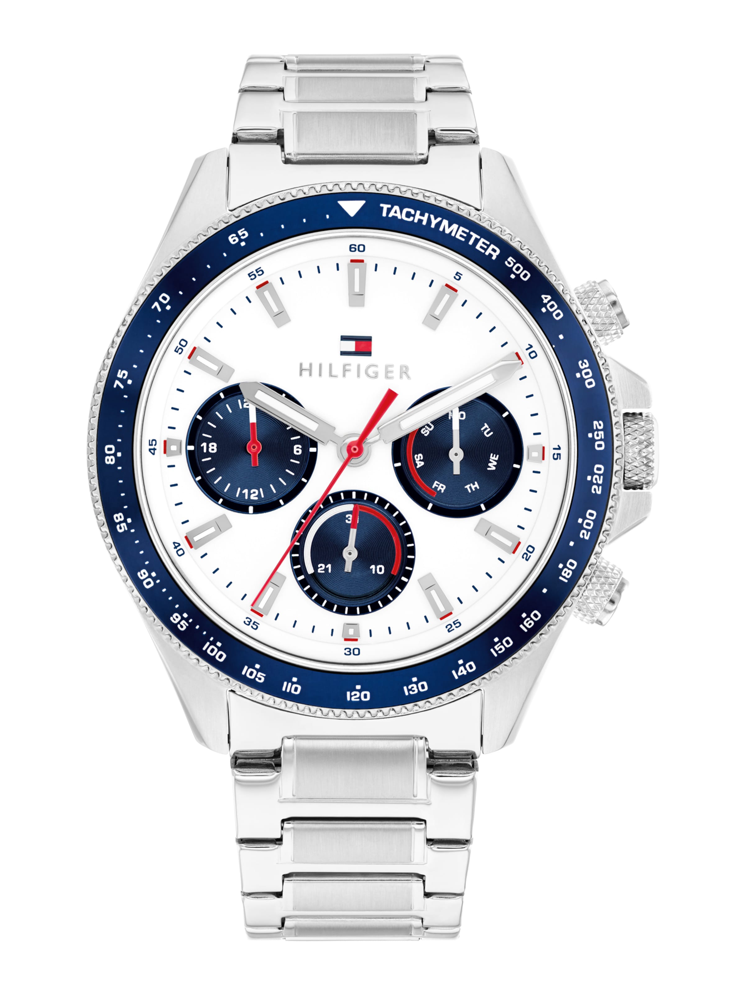 

TOMMY HILFIGER Часы 'CLARK' аналоговые, серебристые