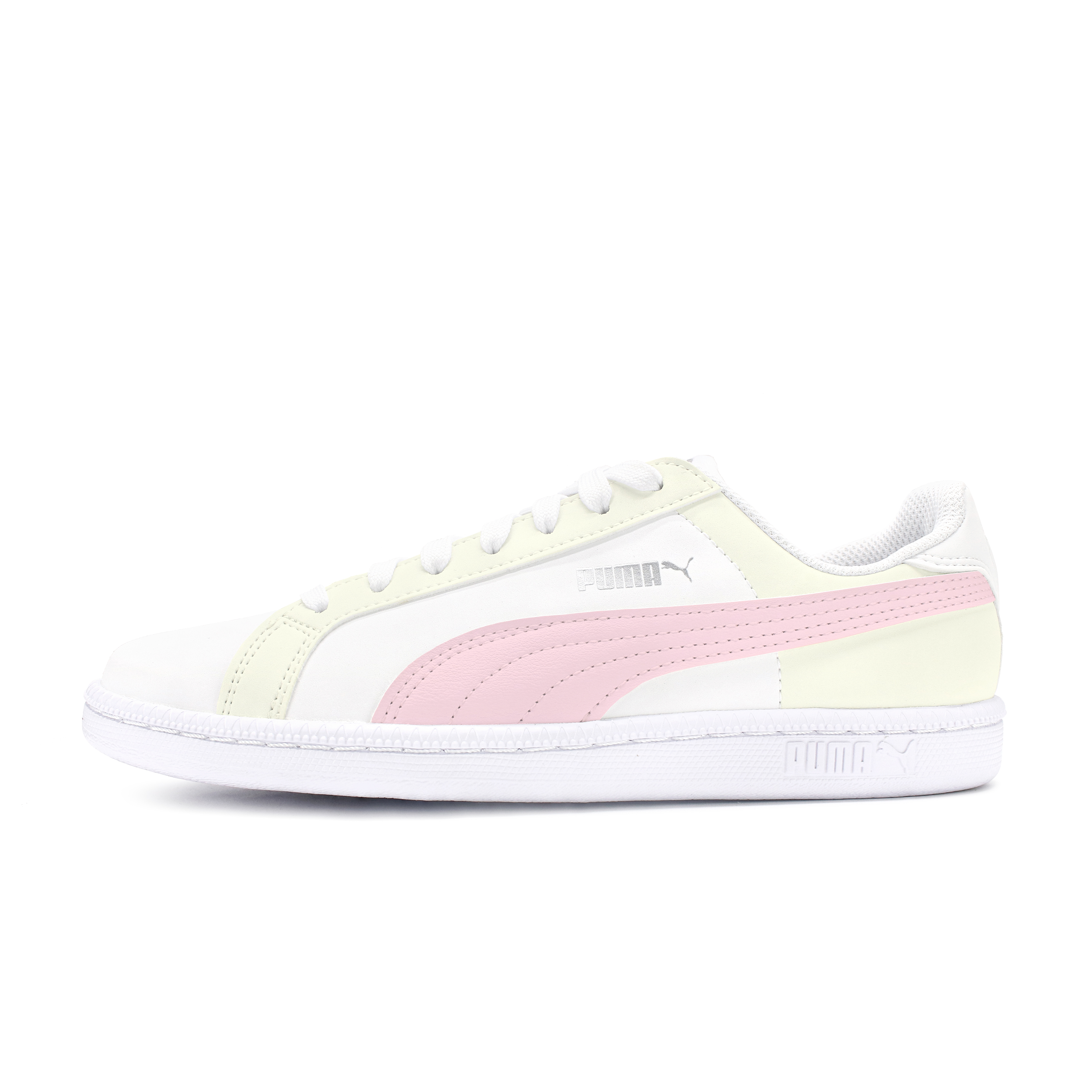 PUMA Легкие низкие кроссовки для скейтбординга Smash унисекс, желтые, розовые
