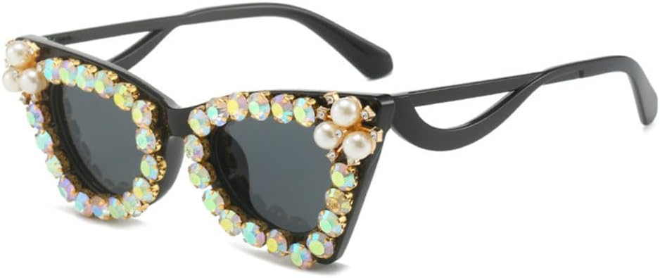 

Винтажные розовые солнцезащитные очки MUTYNE «кошачий глаз» с бриллиантами для женщин, роскошные солнцезащитные очки с бриллиантами, ретро-стиль, хип-хоп, крутые очки для женщин, Black