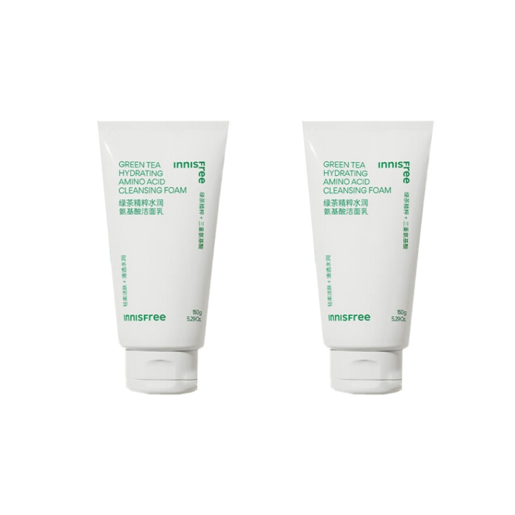 Innisfree Yueshifengyin очищающее молочко с аминокислотами зеленого чая и вулканической почвой для увлажнения, освежения и контроля жирности — фото 2