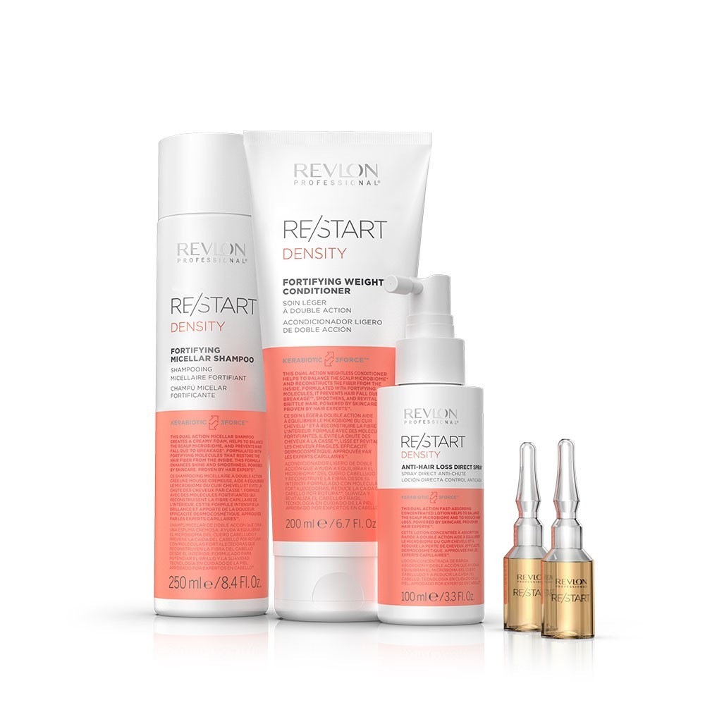Шампунь restart density anti-hair loss shampoo Revlon Professional, объем 250 мл — фото 2