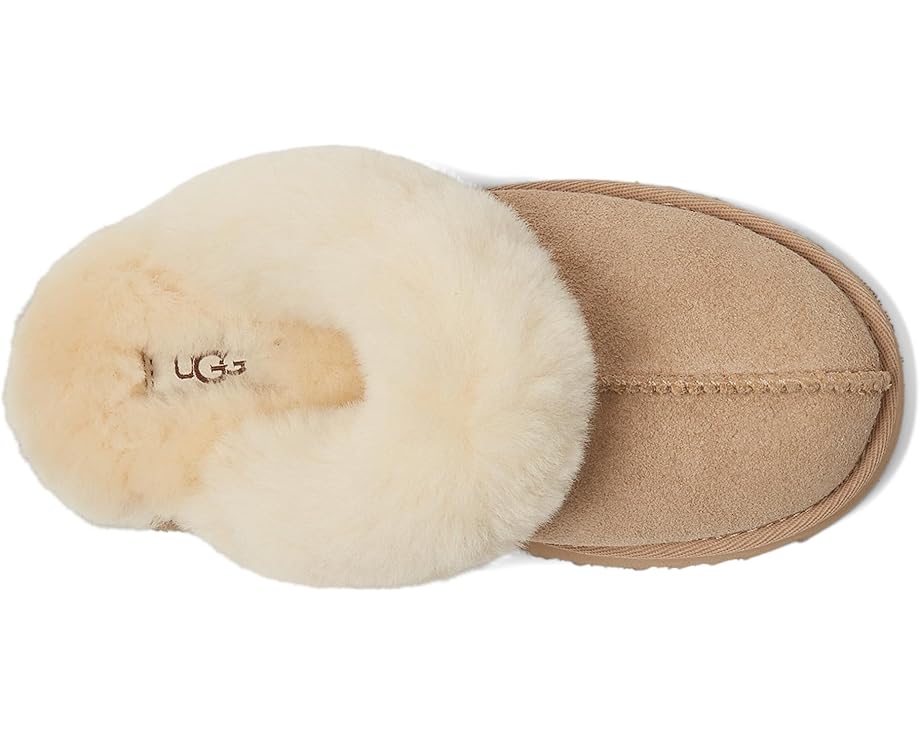 Детские тапочки Ugg Disquette (Little Kid/Big Kid) UGG Kids, Sand — фото 2