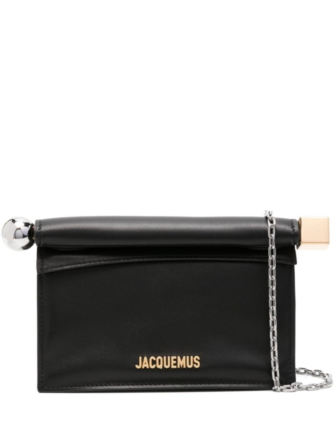 

Клатч Jacquemus La Petite Pochette Rond Carré, черный