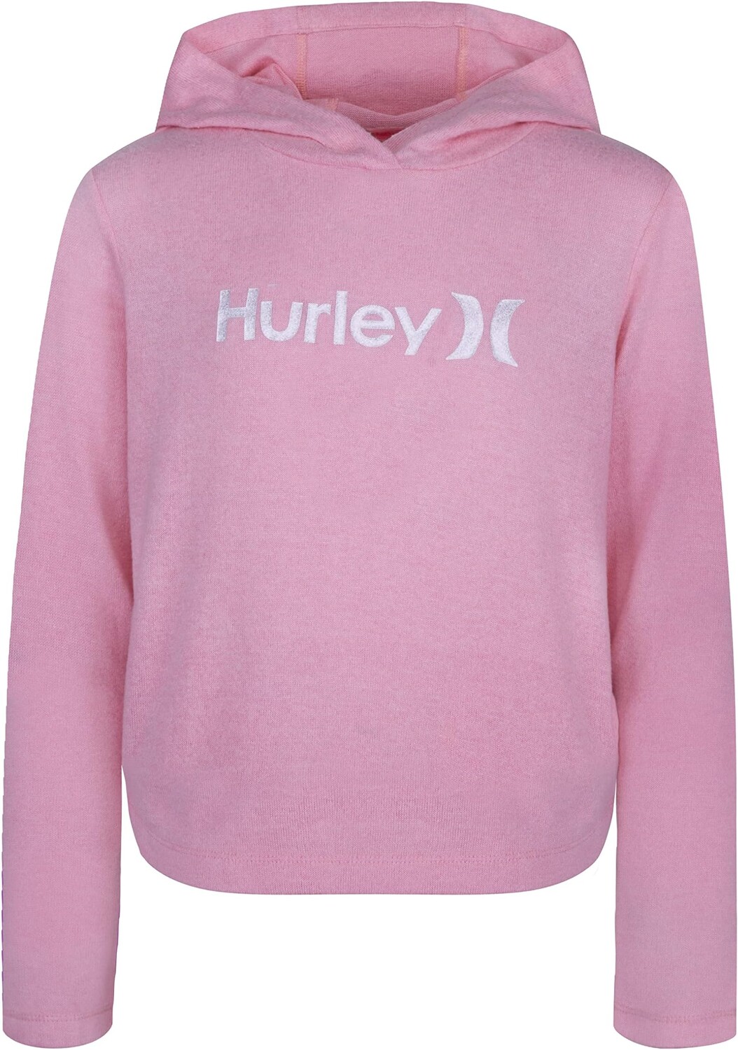 

Худи Hurley Super Soft One and Only Pullover Hoodie, цвет Pink Flamingo Heather