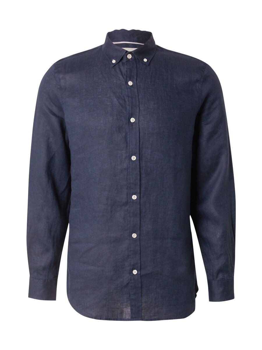 

Рубашка на пуговицах классического кроя SCOTCH & SODA CORE, морской синий