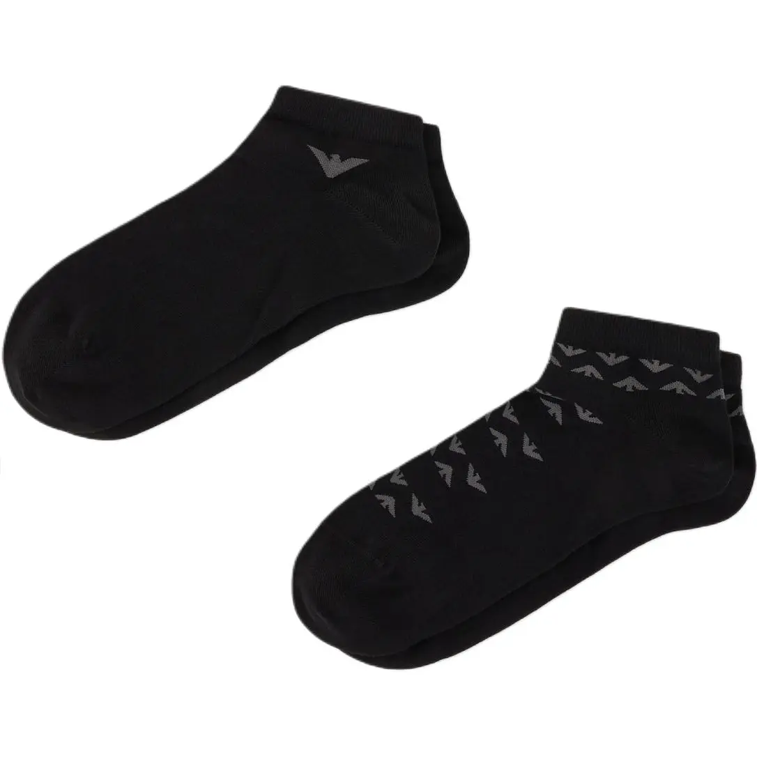 

EMPORIO ARMANI Носки мужские, 2 пары, черные