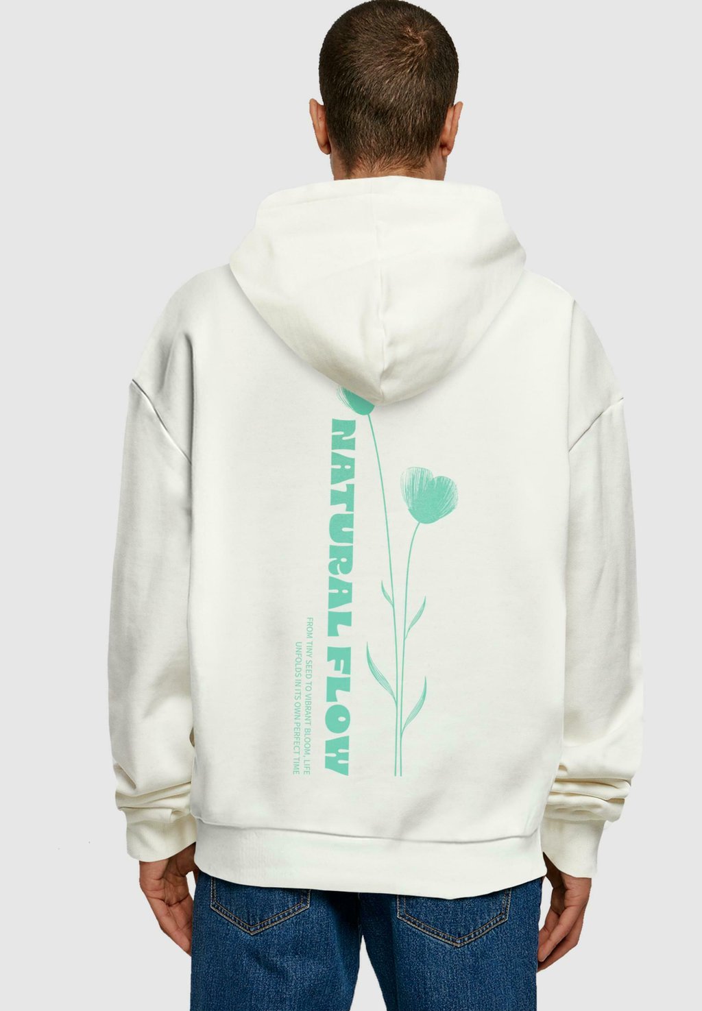 

Толстовка NATURAL FLOW - Hoodie Merchcode, бежевый