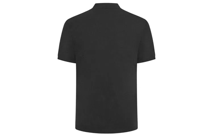 Поло Emporio Armani мужское черное — фото 3