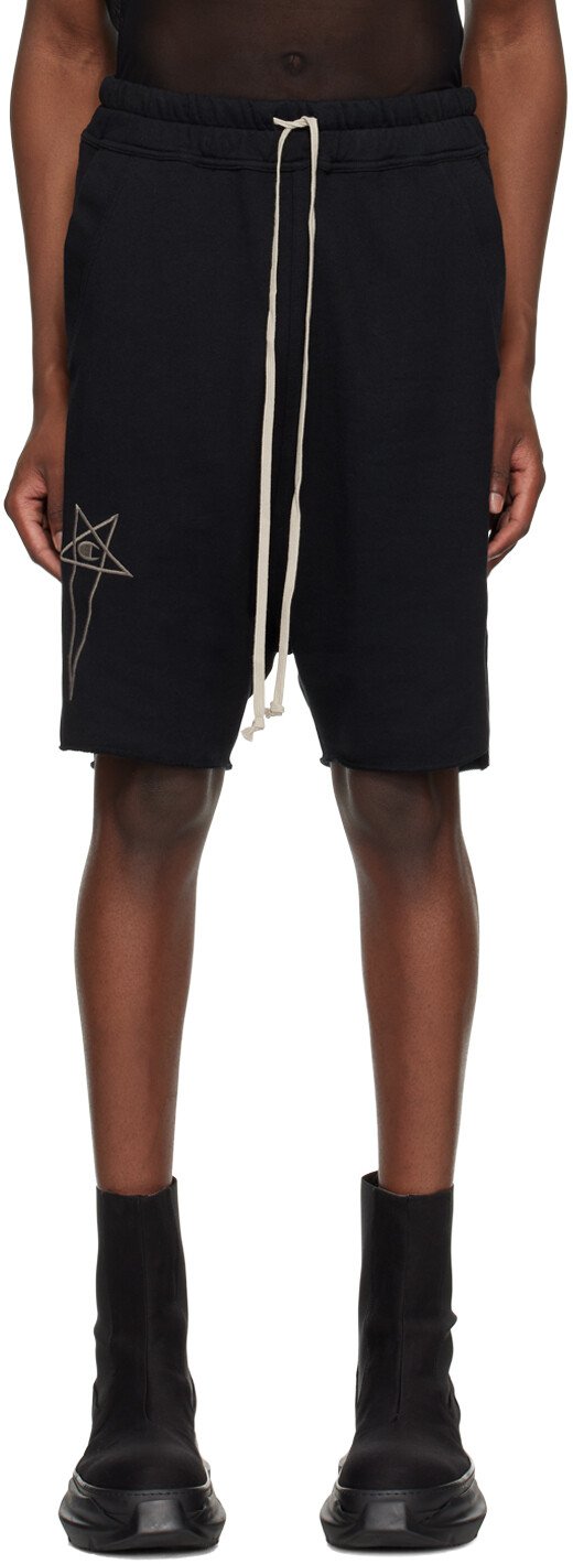 

Шорты Champion Edition Beveled Pods Rick Owens, черный