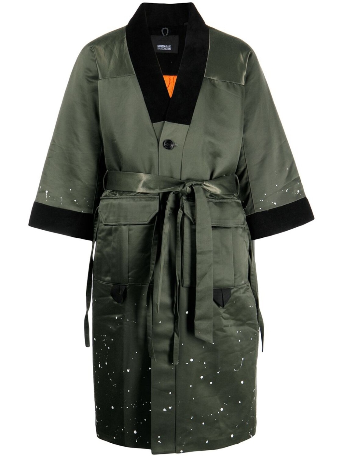 

Mostly Heard Rarely Seen пальто Kimono Robe, зеленый