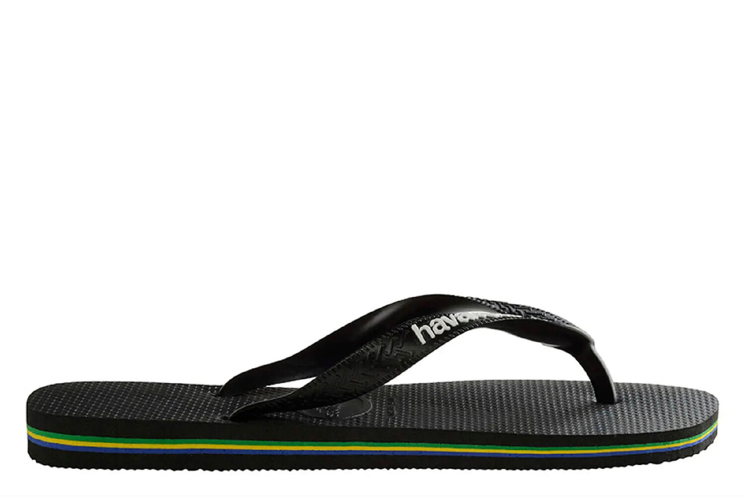 

Шлепанцы с логотипом Бразилии Havaianas, черный