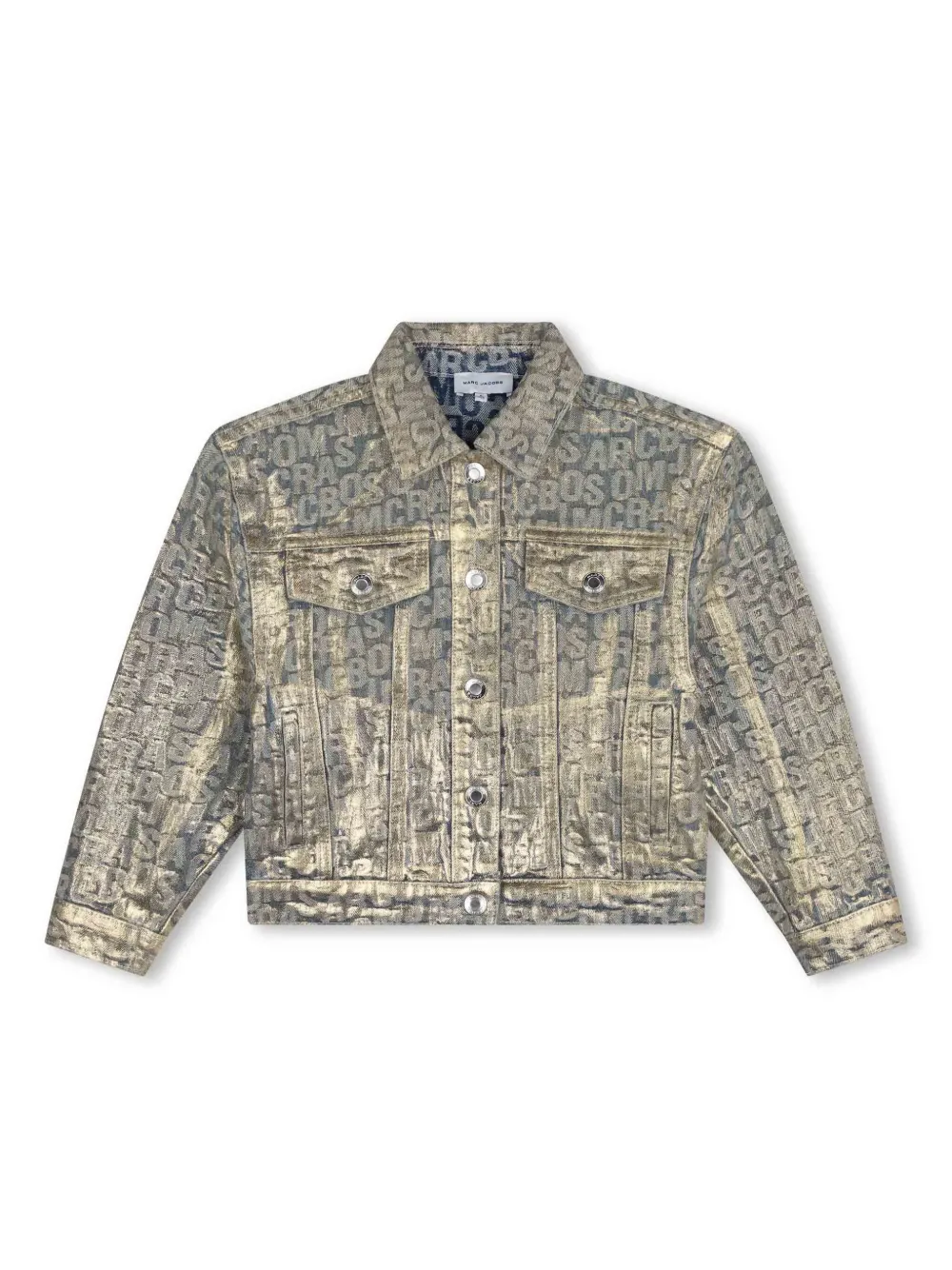 

Джинсовая куртка The Jumbled Monogram Marc Jacobs Kids, нейтральный