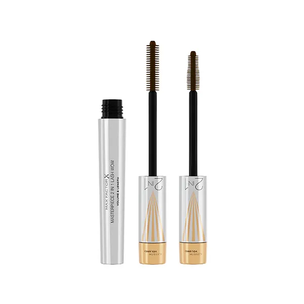 

Тушь для ресниц Masterpiece 2In1 Lash Maximiser Max Factor, цвет black brown