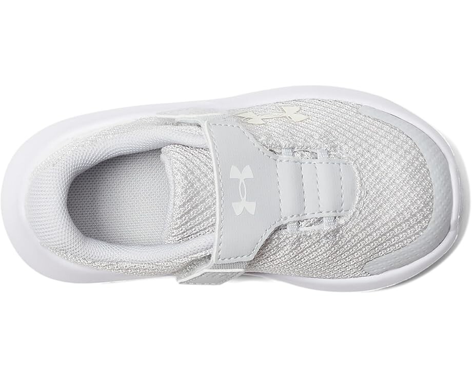 Кроссовки Under Armour Kids Surge 4 Alternate Closure, цвет Halo Gray/White/Iridescent — фото 2
