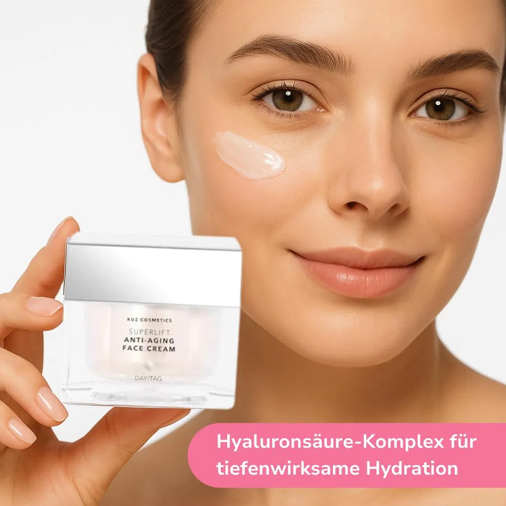 Крем для лица Ku2 Cosmetics — Дневной антивозрастной Superlift с гиалуроновой кислотой, 50 мл — фото 3