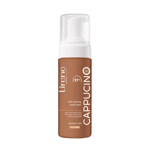 

Пена для автозагара для тела Self Tanning Foam Cappucino Lirene, 150 ml