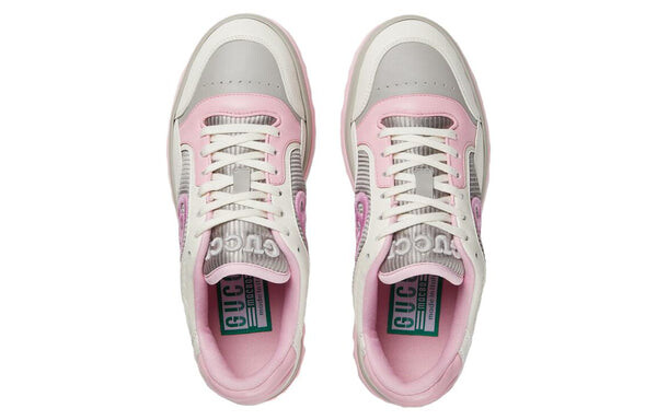 Кроссовки mac80 sneaker 'beige grey pink' Gucci, белый — фото 3