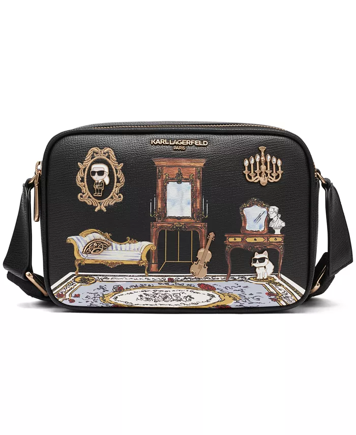 

Женская сумка через плечо Maybelle Small KARL LAGERFELD PARIS, черный