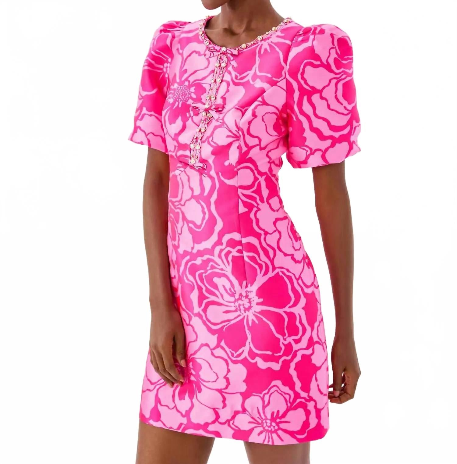 

Lilly Pulitzer Женское жаккардовое платье-футляр Britnee, цвет Parigi Pink