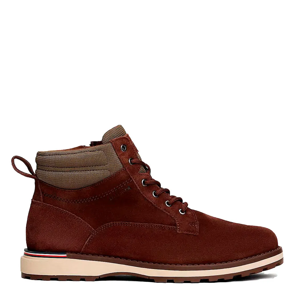 Ботинки Tommy Hilfiger Corporate Suede, коричневый — фото 3