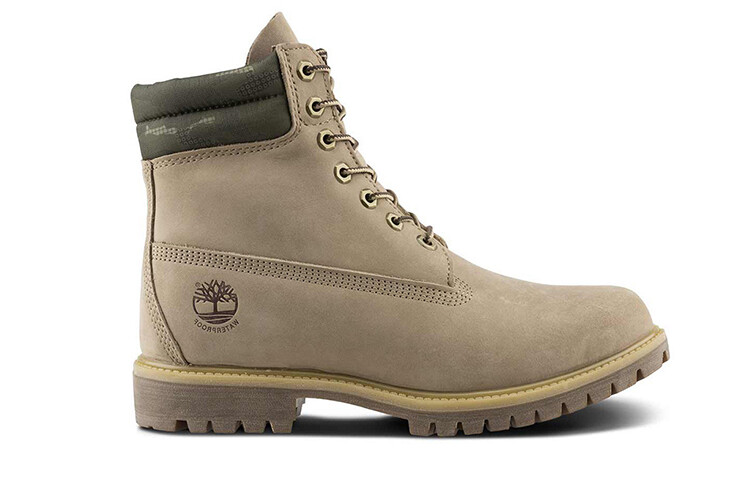 Мужские ботинки Timberland водонепроницаемые из нубука, серый — фото 2