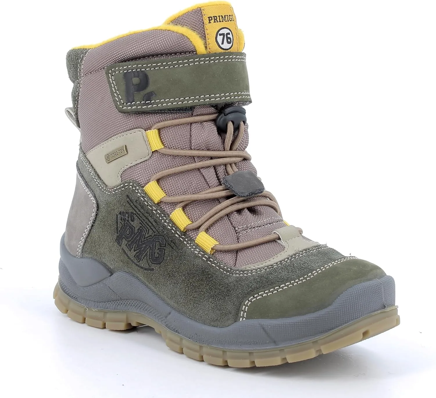 Мужские зимние ботинки PRIMIGI Hans GTX, зеленый/бежевый