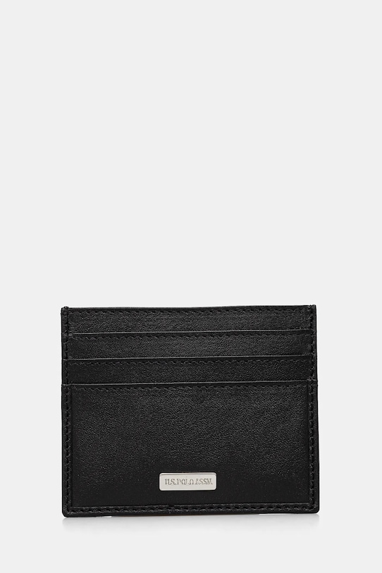 

Кожаный чехол для карт Utah U.S. Polo Assn., черный