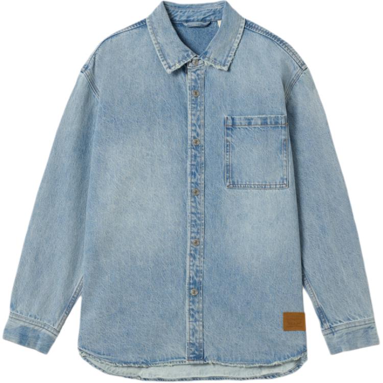 

Levis Джинсовая куртка мужская туманно-голубая, Misty Blue