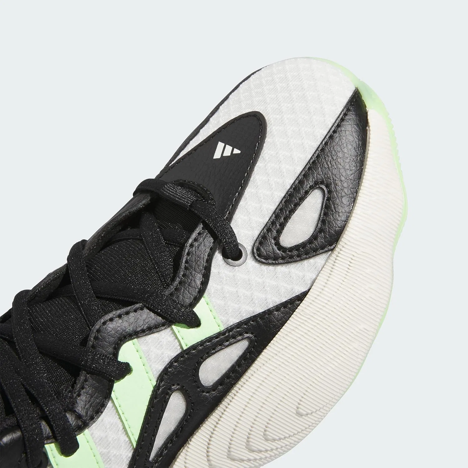 Кроссовки Adidas Unisex Trae Young Unlimited 2 Low, Cloud White Green Spark Off White — фото 4