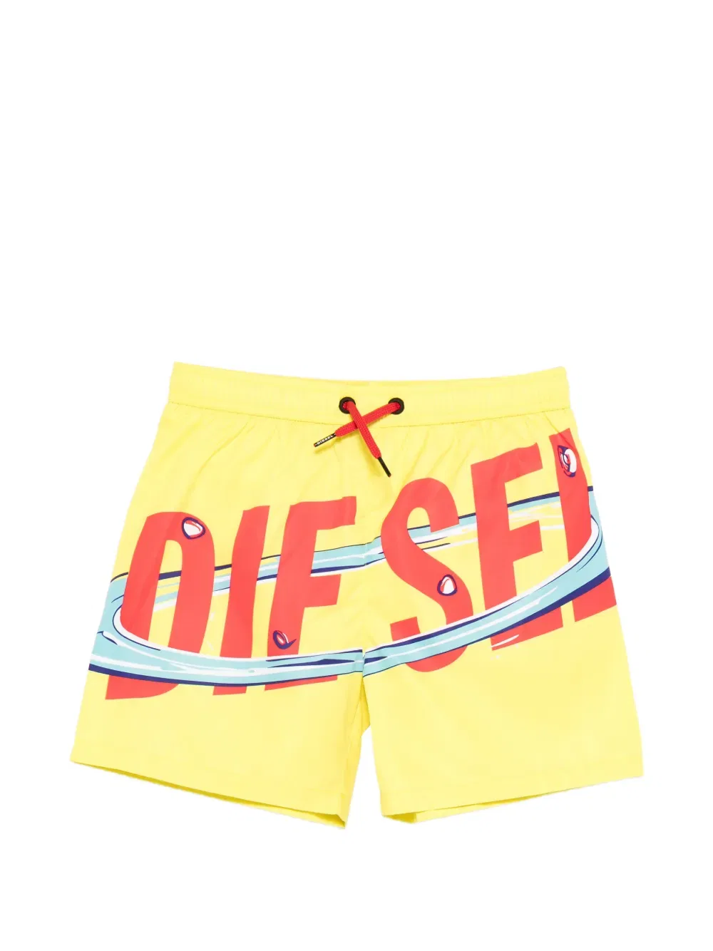 Плавки с логотипом Diesel Kids, желтый