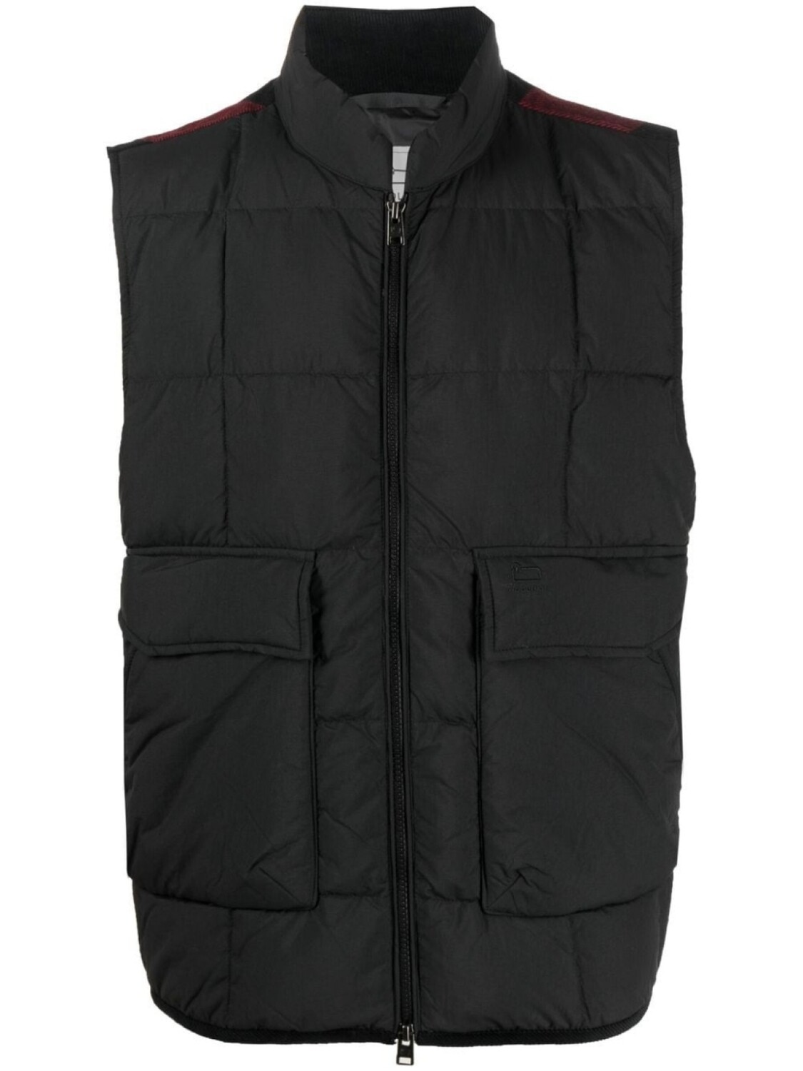 

Woolrich стеганый жилет, черный