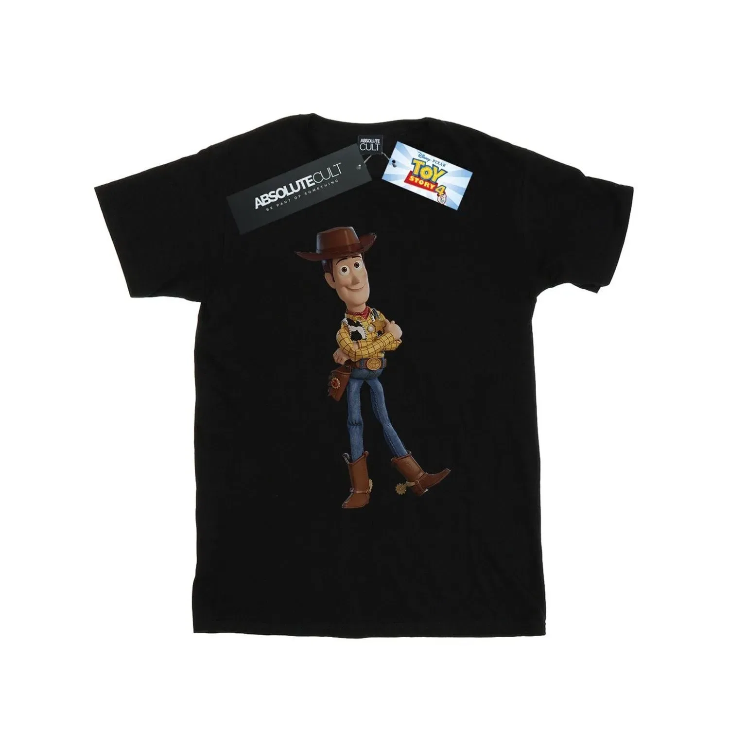 Футболка Toy Story 4 Sherrif Woody Disney, черный — фото 2