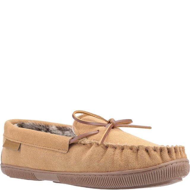 

Мужские кожаные тапочки ace слипоны Hush Puppies, коричневый