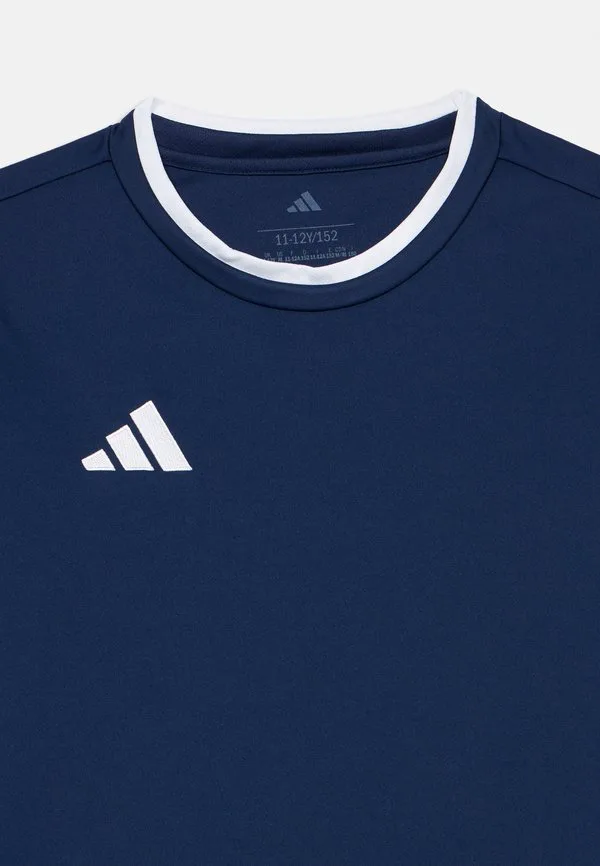Детская футболка с длинным рукавом entrada унисекс Adidas Performance, Team Navy Blue/White — фото 3