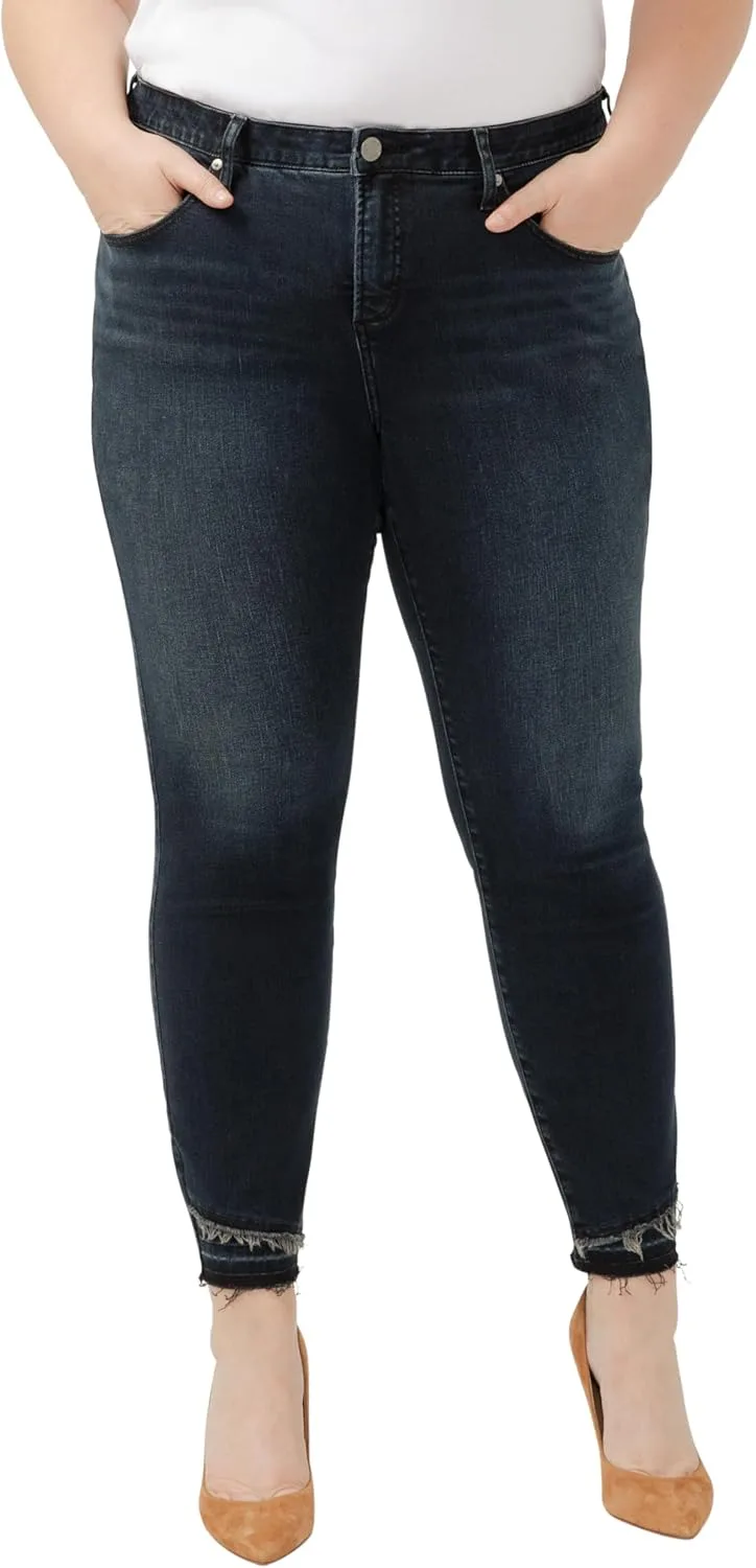 

JAG Jeans Womens Plus Size Cecilia Mid Rise Skinny Jeans - Legacy