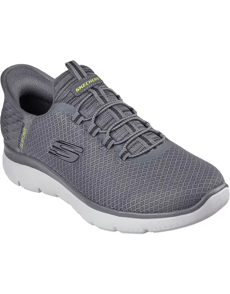 Skechers Slip-ins: Summits - обувь высокого класса в цвете "угольный" — фото 2