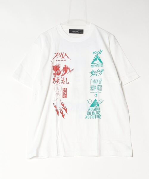 

Футболка, крой оверсайз, бренд Samurai Core, цвет белый