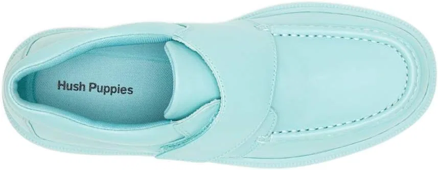 Оксфорды из натуральной кожи Hush Puppies, морская пена — фото 4