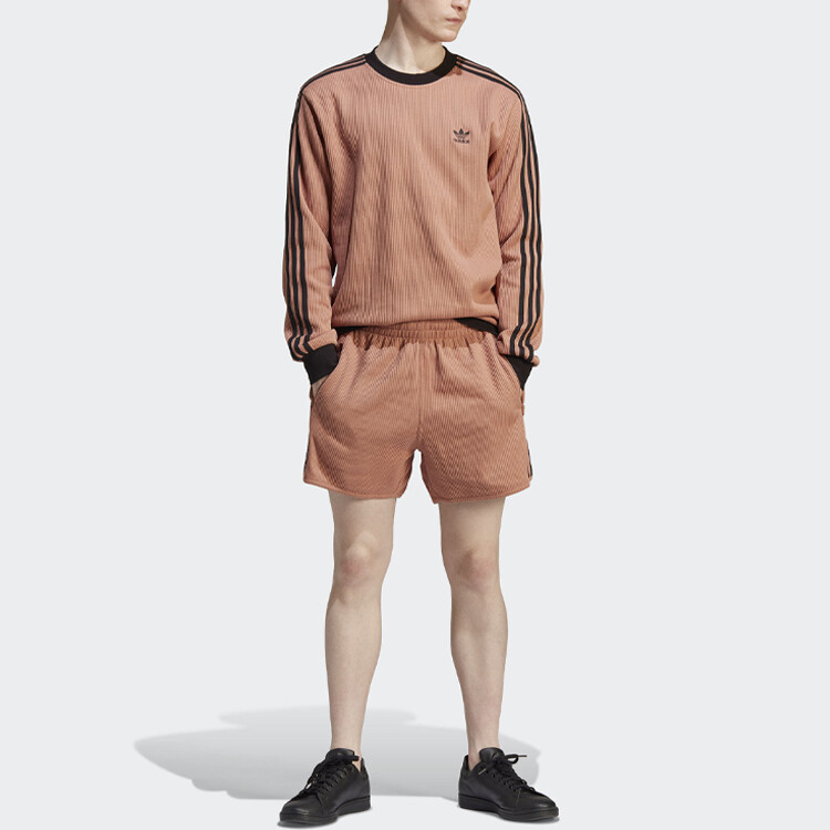 Повседневные шорты мужские Кофе Adidas Originals, цвет Coffee — фото 4