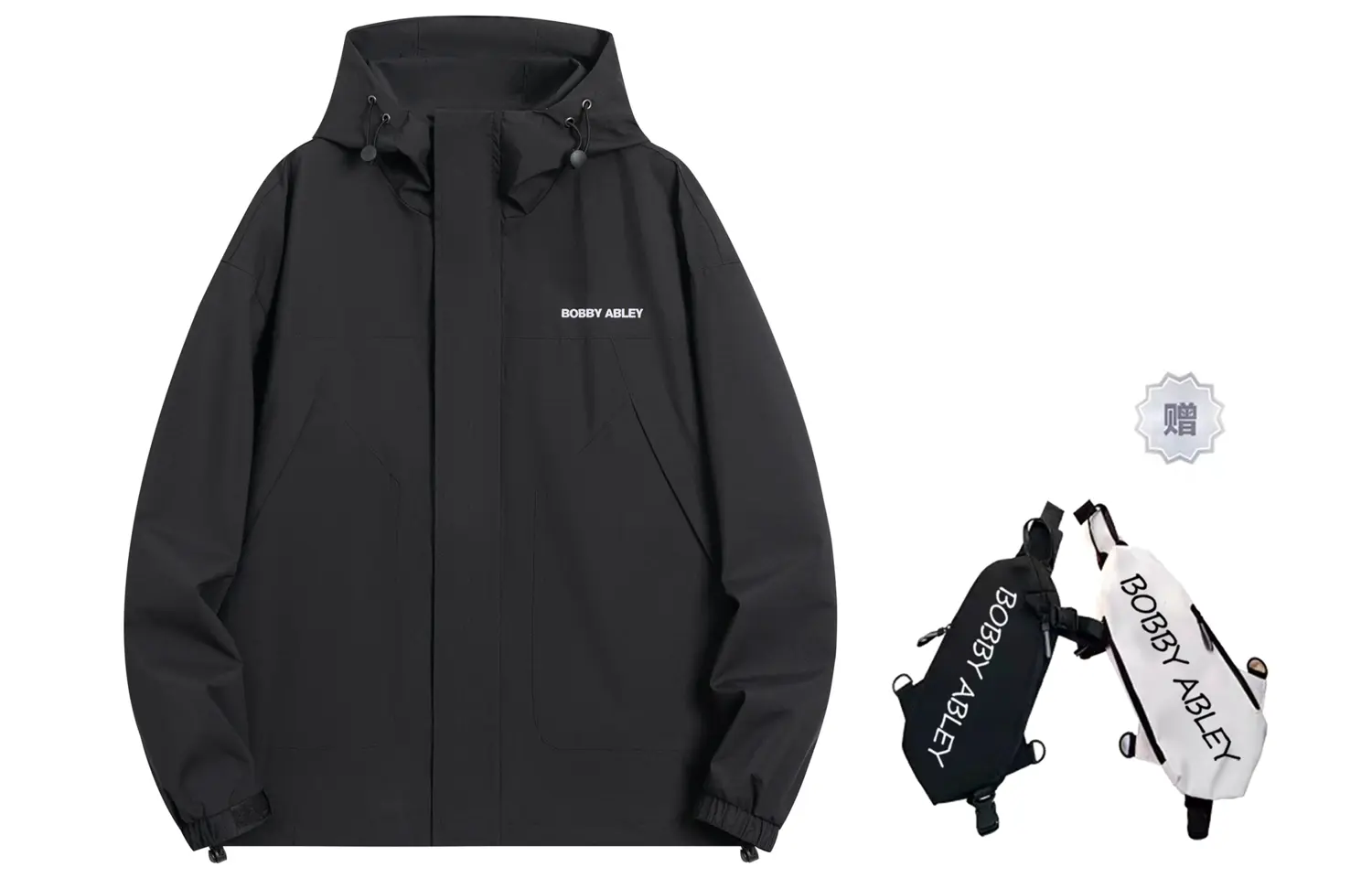 

BOBBY ABLEY Куртка Unisex, Black (Comes with Crossbody Bag)